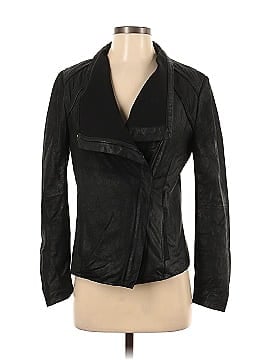 Elie Tahari Leather Jacket (view 1)