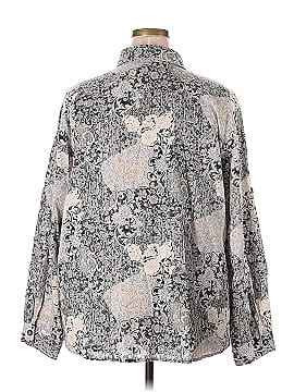 Tapestry Long Sleeve Button-Down Shirt (view 2)