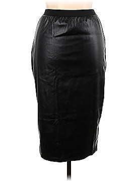 Boohoo Faux Leather Skirt (view 1)