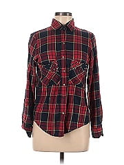 Zara W&B Collection Long Sleeve Button Down Shirt