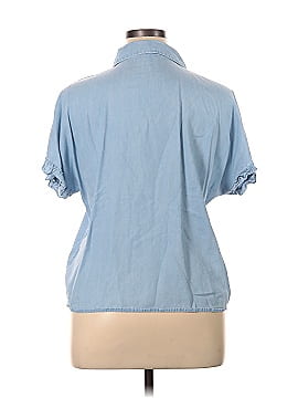 LC Lauren Conrad Short Sleeve Button-Down Shirt (view 2)