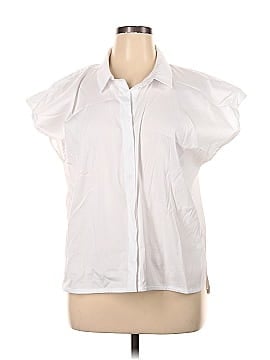 T by Talbots Short Sleeve Button-Down Shirt (view 1)