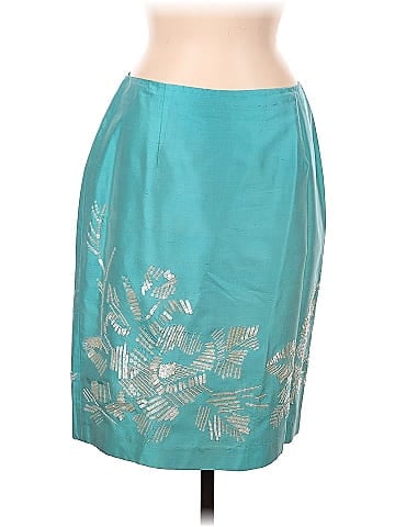 Kay Unger Silk Skirt (view 1)