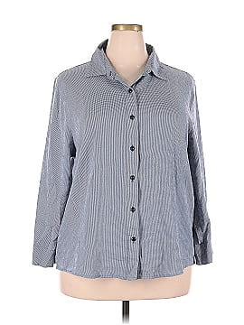 Cj Banks Long Sleeve Button-Down Shirt (view 1)