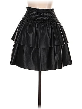 Whiteroom + Cactus Faux Leather Skirt (view 2)