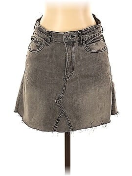 Express Outlet Denim Skirt (view 1)