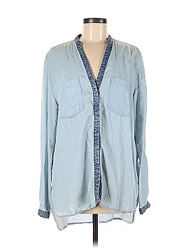 &Denim by H&M Long Sleeve Button-Down Shirt (view 1)