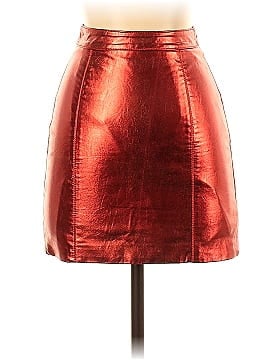 Assorted Brands Faux Leather Skirt (view 1)