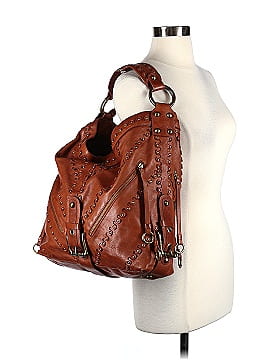 Isabella Fiore Leather Hobo (view 2)
