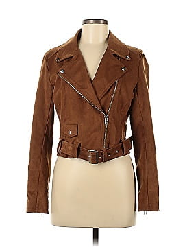 Talula Faux Leather Jacket (view 1)