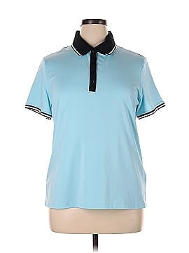 Lillie Green Short Sleeve Polo (view 1)