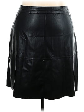 Universal Standard Faux Leather Skirt (view 1)