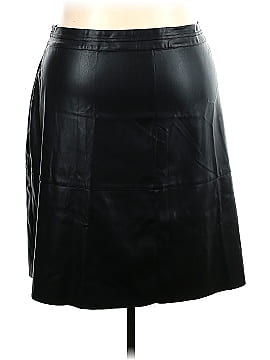 Universal Standard Faux Leather Skirt (view 2)