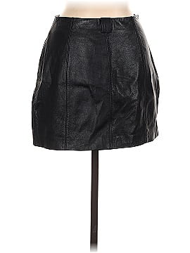 MAXIMA Leather Skirt (view 2)