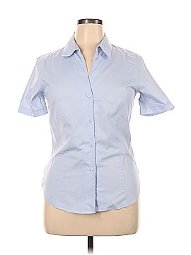 Jones New York Collection Short Sleeve Button-Down Shirt (view 1)