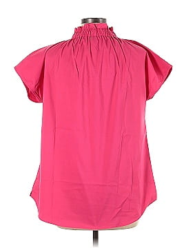 Caryn Lawn Short Sleeve Blouse (view 2)