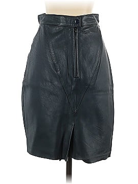 Continental Leather Fashions Faux Leather Skirt (view 2)