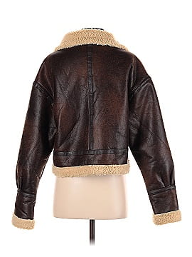 Commense Faux Leather Jacket (view 2)