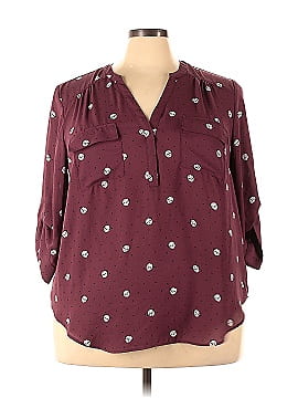 Torrid 3/4 Sleeve Blouse (view 1)