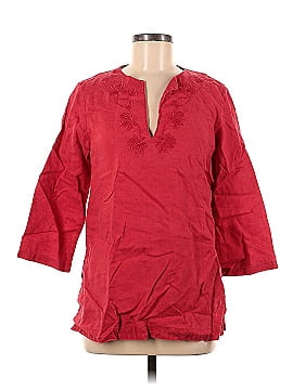 Chaps 3/4 Sleeve Blouse (view 1)