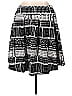 C established 1946 Houndstooth Graphic Argyle Checkered-gingham Black Casual Skirt Size L - photo 2