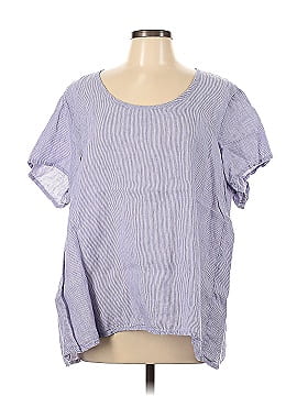 Flax Short Sleeve Top (view 1)