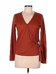 Caution To The Wind Long Sleeve Blouse