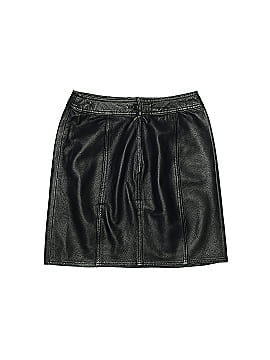 Carlisle Faux Leather Skirt (view 2)