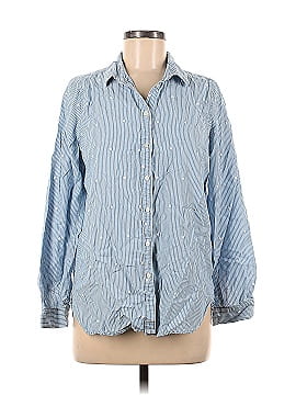 Ann Taylor LOFT Long Sleeve Button-Down Shirt (view 1)