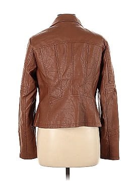 a.n.a. A New Approach Faux Leather Jacket (view 2)