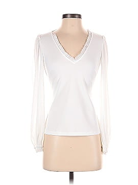 White House Black Market Long Sleeve Blouse (view 1)