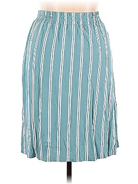Tickled Teal Casual Skirt (view 2)