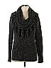 Kensie Tweed Black Pullover Sweater Size L - photo 1
