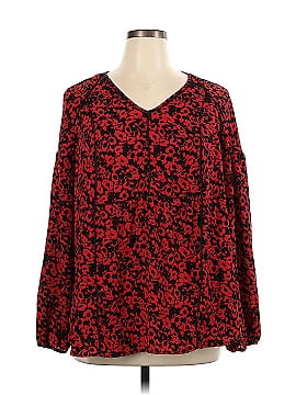 Lane Bryant Long Sleeve Blouse (view 1)