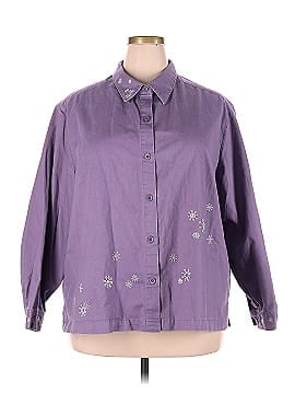 Cj Banks Long Sleeve Button-Down Shirt (view 1)