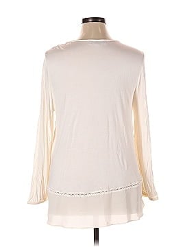 Ann Taylor LOFT 3/4 Sleeve Blouse (view 2)