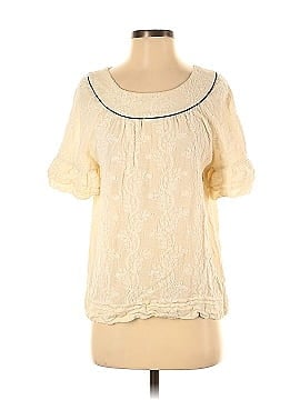 BCBGMAXAZRIA Short Sleeve Blouse (view 1)