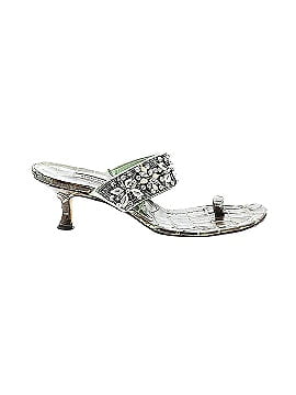 Manolo Blahnik Crystal-Embellished Sandals (view 1)