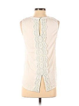 Pale Sky Sleeveless Blouse (view 2)