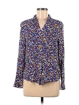 By Anthropologie Long Sleeve Button-Down Shirt (view 1)