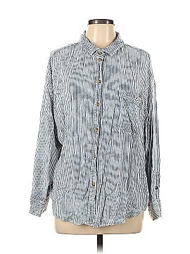 American Eagle Outfitters Long Sleeve Button-Down Shirt (view 1)