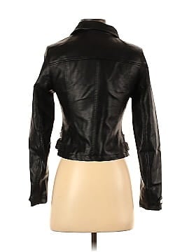 Princess Polly Faux Leather Jacket (view 2)