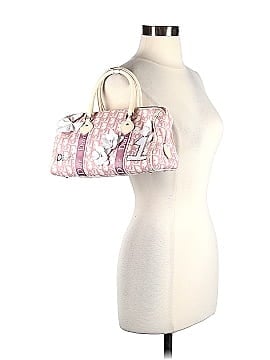 Christian Dior Monogram Girly Boston Pink Leather Satchel (view 2)