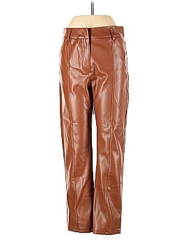 Pink Lily Faux Leather Pants (view 1)