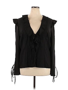 Boohoo Long Sleeve Blouse (view 1)