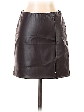 RDI Faux Leather Skirt (view 1)