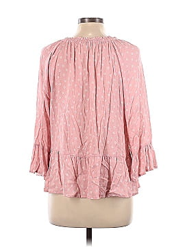 Hippie Rose 3/4 Sleeve Blouse (view 2)