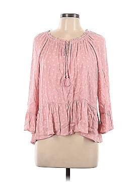 Hippie Rose 3/4 Sleeve Blouse (view 1)