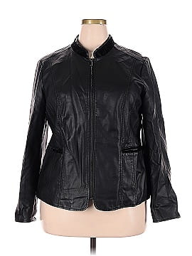 Alfani Faux Leather Jacket (view 1)