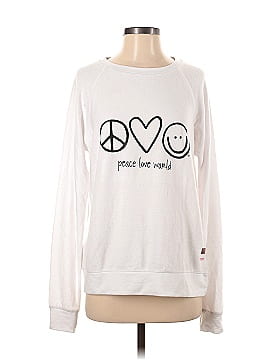 Peace Love World Sweatshirt (view 1)